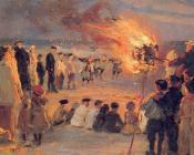 佩德 塞韦林 克罗耳 : Playa de Skagen